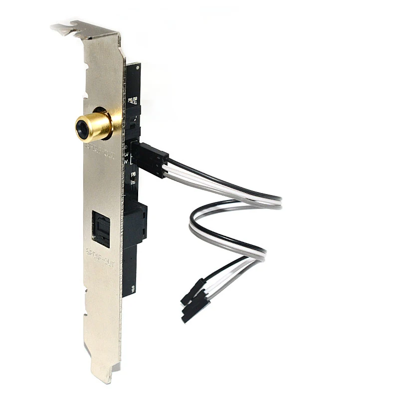 

Universal motherboard SPDIF fiber coaxial daughter card digital baffle gold-plated interface source code output DTSAC3LPCM