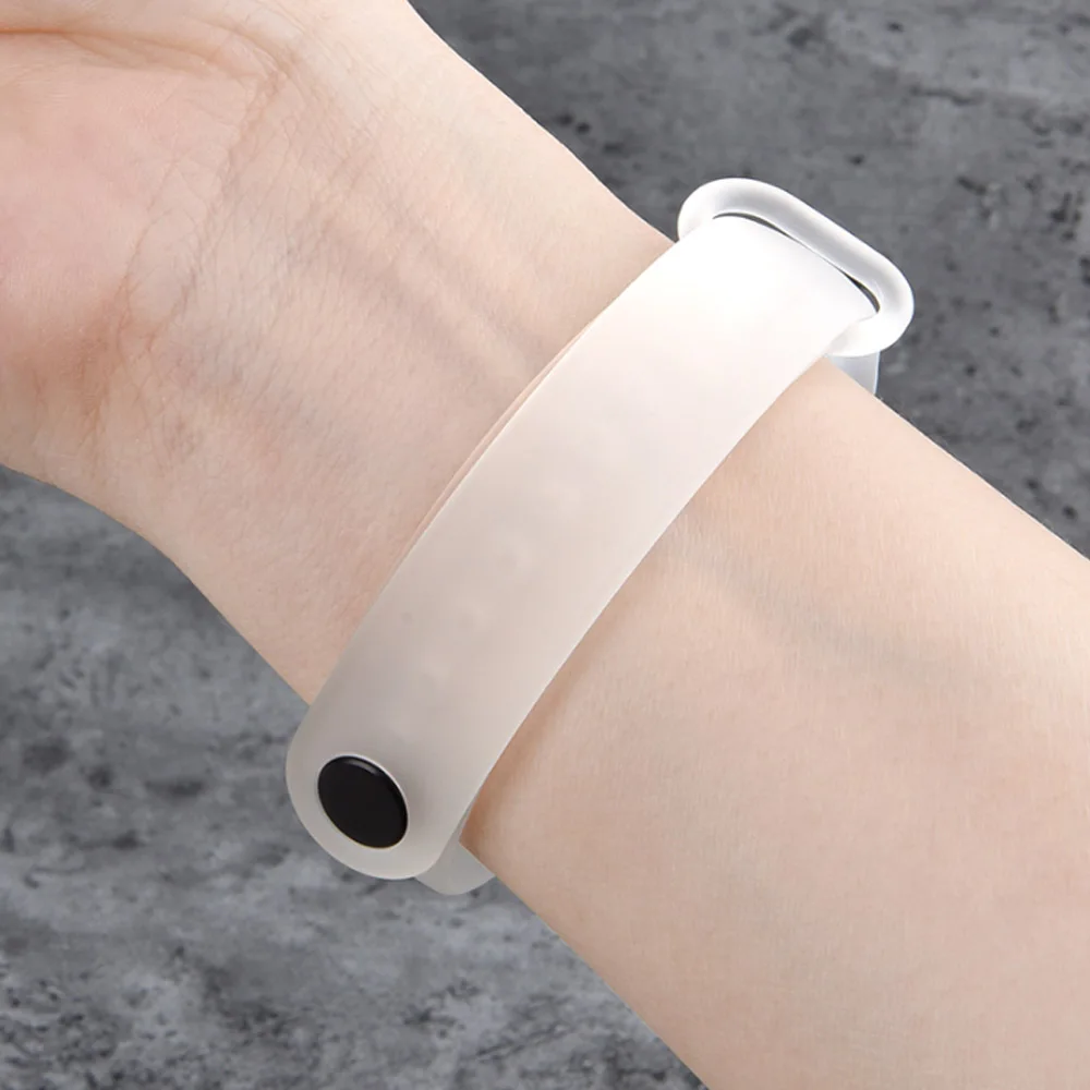 Сменный Браслет для Xiaomi Mi Band ремешок 4 3 силиконовые ремешки спортивный на