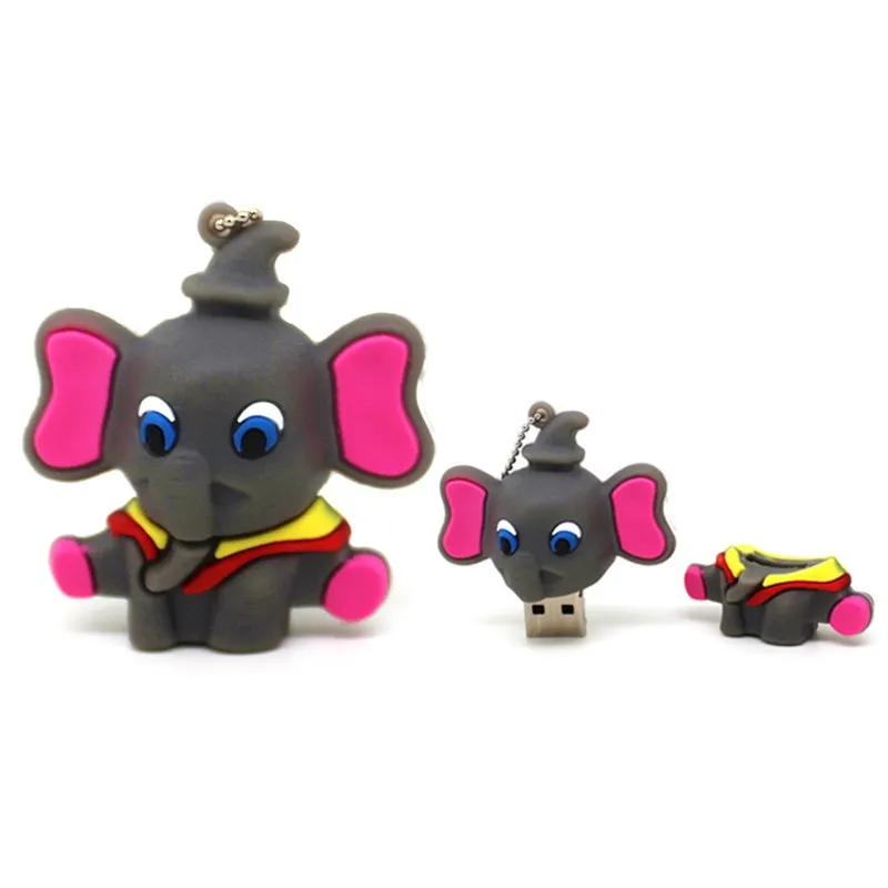 USB флеш накопитель в виде слона 4 128 гб|USB флэш-накопители| |