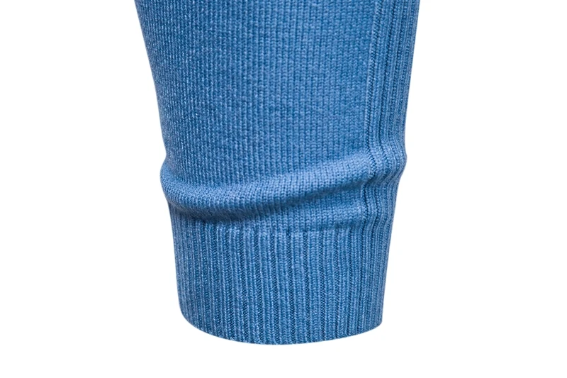 

2021 New Winter Thickness Pullover MenSolid Color Long Sleeve Warm Slim Sweaters Men Men's Sweater Pull Male