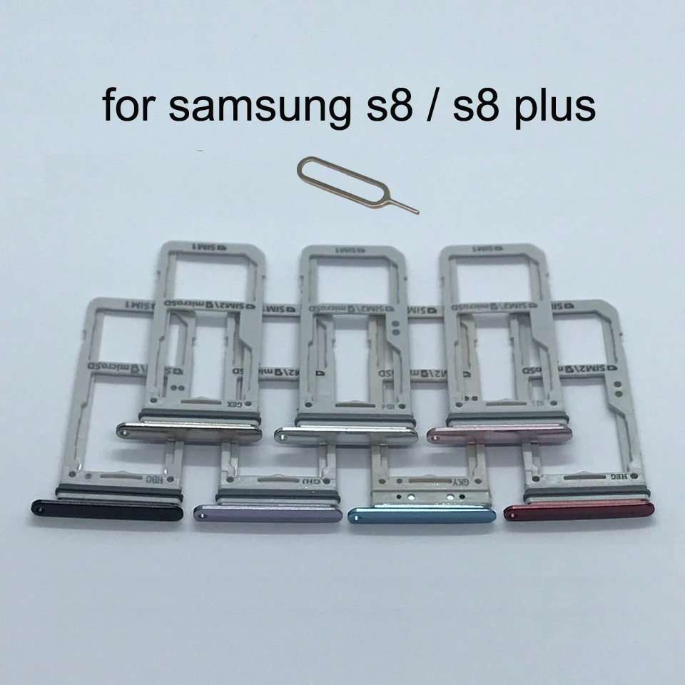 Адаптер с двумя sim-картами + слот для карт Micro SD Samsung Galaxy S8 G950/S8 Plus G955 | Мобильные
