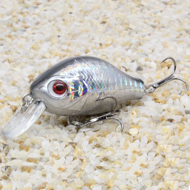 

1PCS Wobblers Quality Crankbait Simulation Fishing Lure 5.5cm 8g Jerkbait Floating Hard Bait Bass Carp Pesca Fishing Tackle