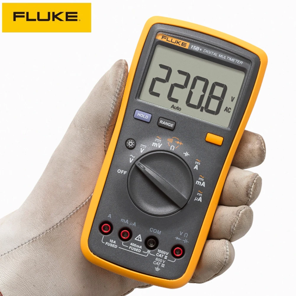 Цифровой мультиметр Fluke 15B +/17B +/18B +/12E + Автоматический диапазон 4000 отсчетов