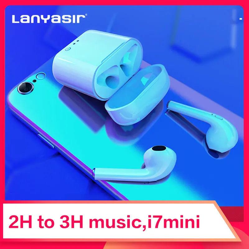 Mgoman Лидер продаж i7s TWS Bluetooth 5,0 наушники Auriculares беспроводной чехол для настоящей зарядки беспроводные стерео наушники Upgarde i7s