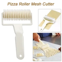 large size pizza roller cutter pie cookie cutter pastry baking tools knife bakeware embossing dough roller lattice cutter craft