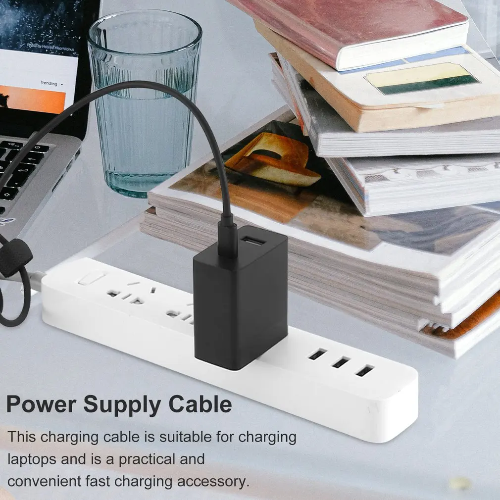 

PD USB Type C для преобразователя постоянного тока, зарядный кабель для ноутбука, шнур, адаптер питания, кабель питания для ноутбука Lenovo