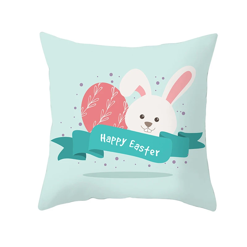 45*45 см 2020 повязка на голову с &quotкроличьими Happy Easter украшения для дома