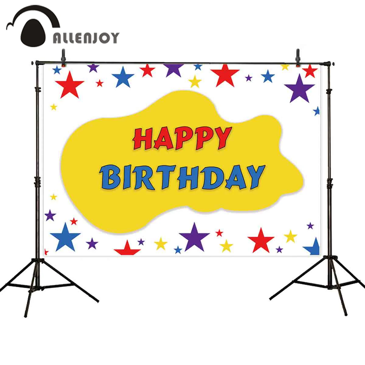 Allenjoy фоны для дня рождения красочные звезды современный дом простые украшения