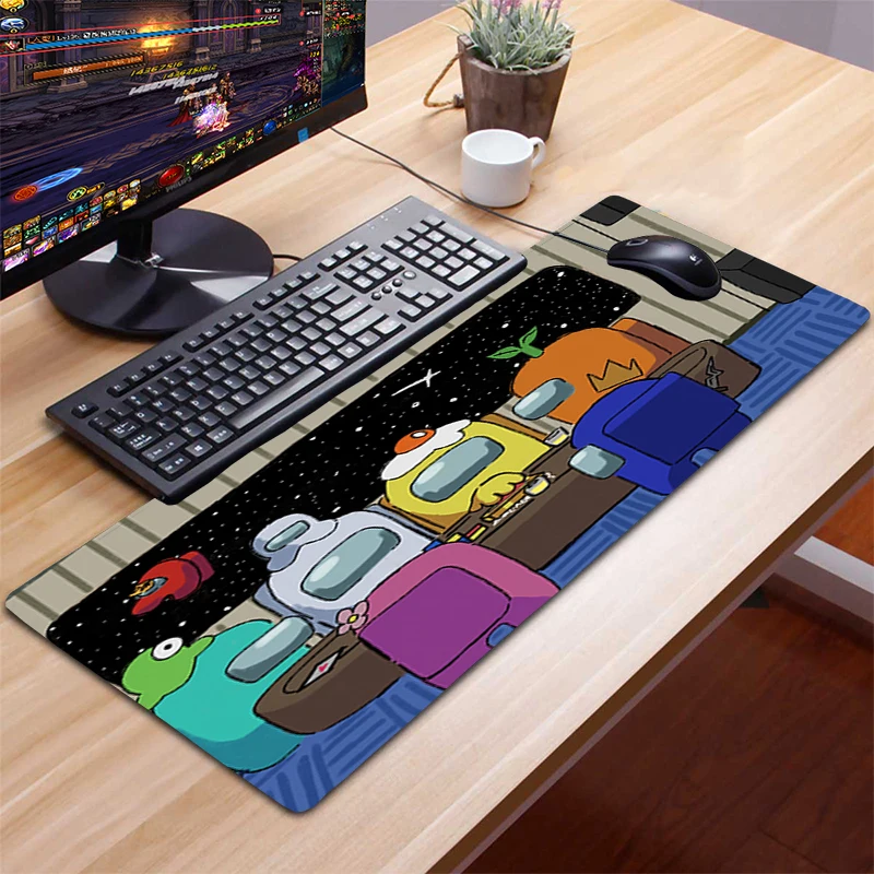 

Cool Gamer Mouse Pad Mat Computer Mousepad 90x30cm Natural Rubber XXL Mouse pad gamer desk mat Computer Gamer keyboard Mouse