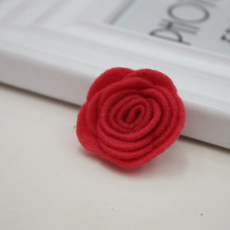 10 шт. лента с цветком розы аксессуары для одежды маленьких девочек модные волос