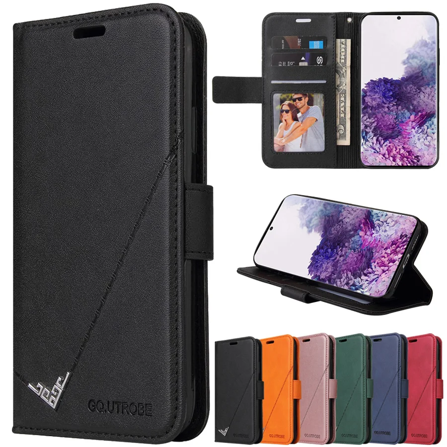 

Wallet Flip Magnetic Leather Case For Samsung Galaxy M32 S21/S20 Plus/Ultra/FE S10 Plus A02S A12 A21S A22 A32 A51 A52 A71 A72