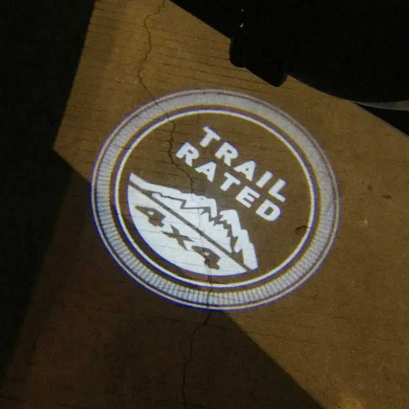 Светодиодный прожектор для автомобильной двери универсальный с логотипом 4X4 JEEP