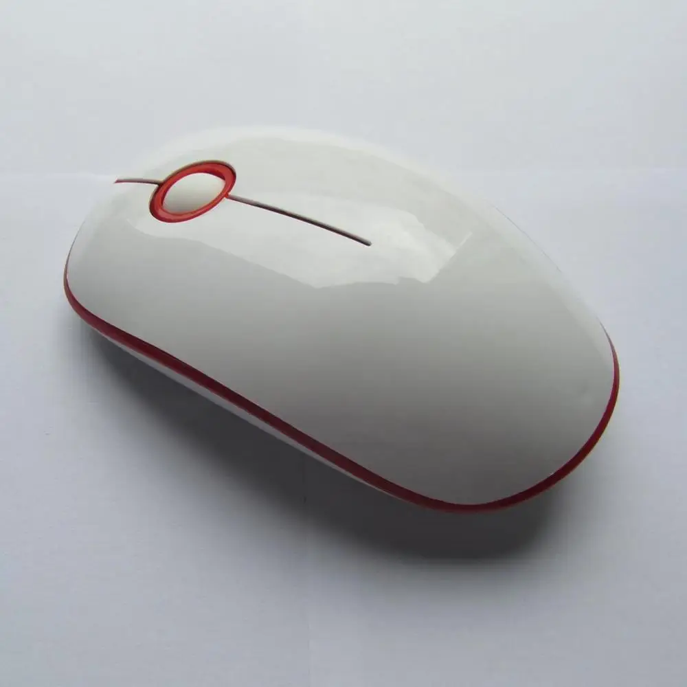 Ультра тонкая Бесшумная беспроводная мышь 2 4G 1600 точек/дюйм USB 0 приемник для ПК
