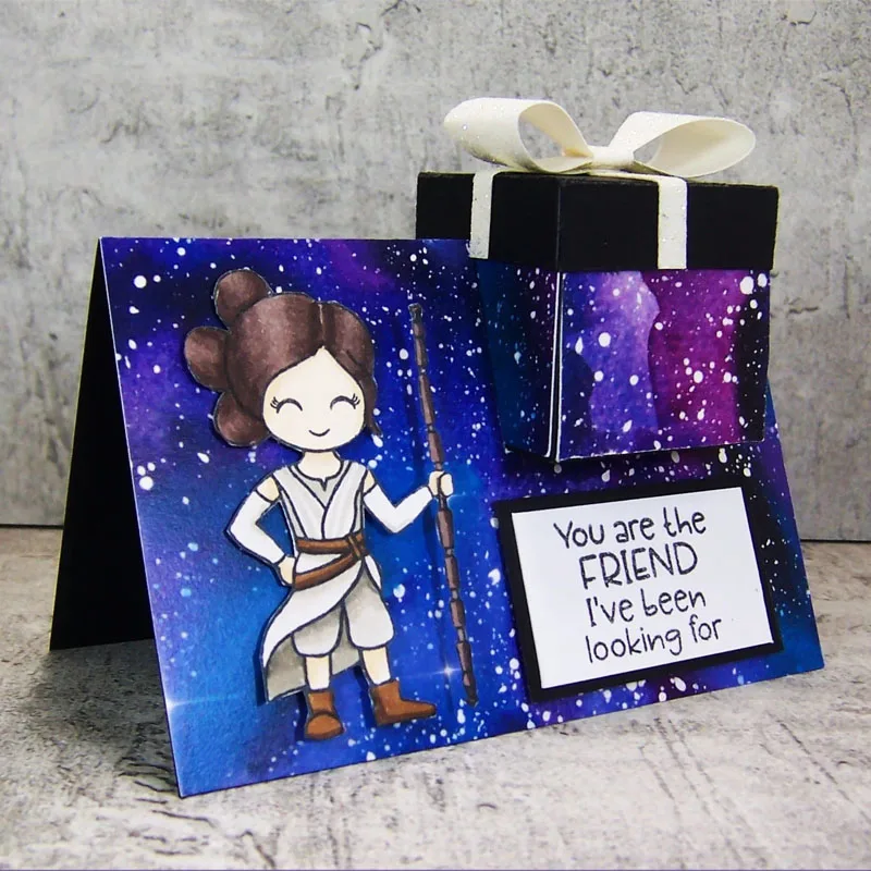 

Rule The Galaxy Metal Cutting Dies&Cordinating Stamps For Scrapbooking Craft Die Cut Card Making Embossing Stencil Photo Album