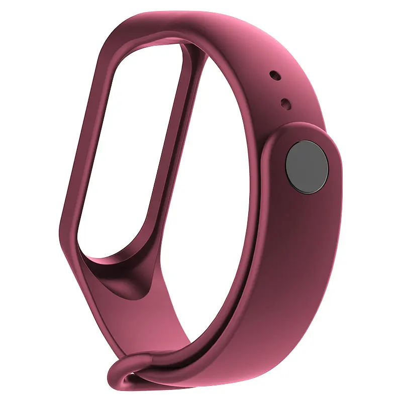 

Soft Silicone Watch Strap Replacement Wrist Watch Band For Xiaomi Mi Band 4 / 3 Watchband Wristband Bands