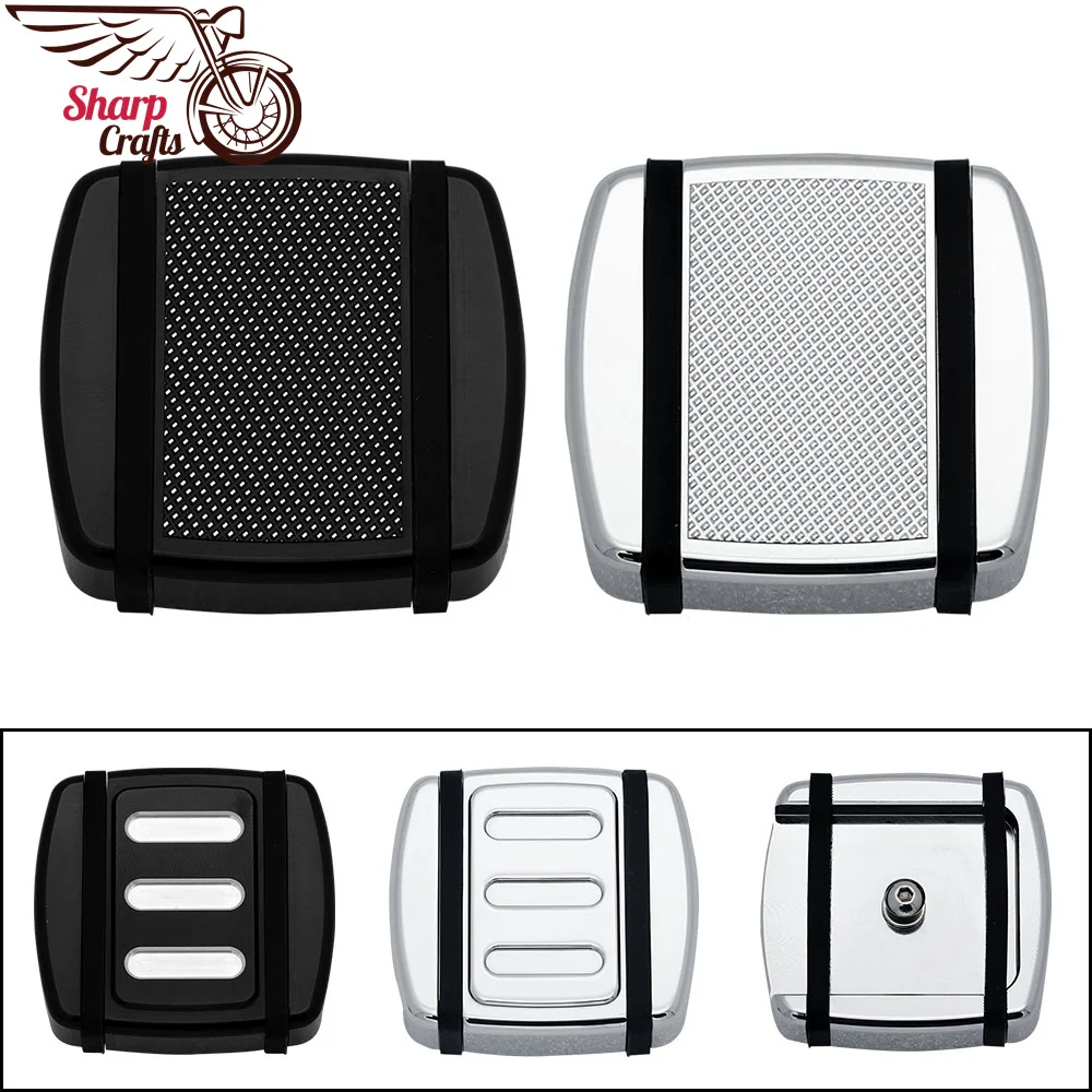 

Аксессуары для мотоциклов, маленькие накладки на педали тормоза для Harley Street 500 750 XG500 XG750 FXST Softail FXD Dyna