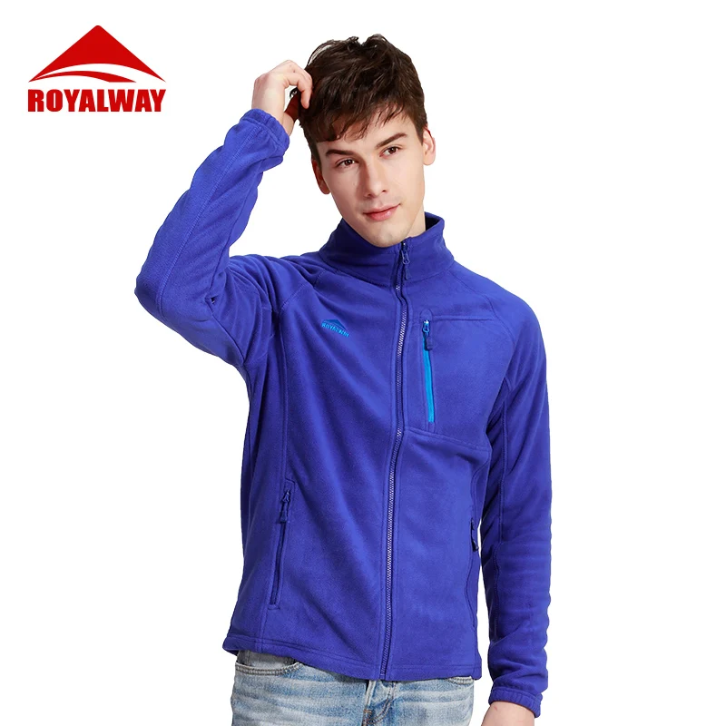 Флисовая куртка с воротником-стойкой на осень/зиму | Спорт и развлечения