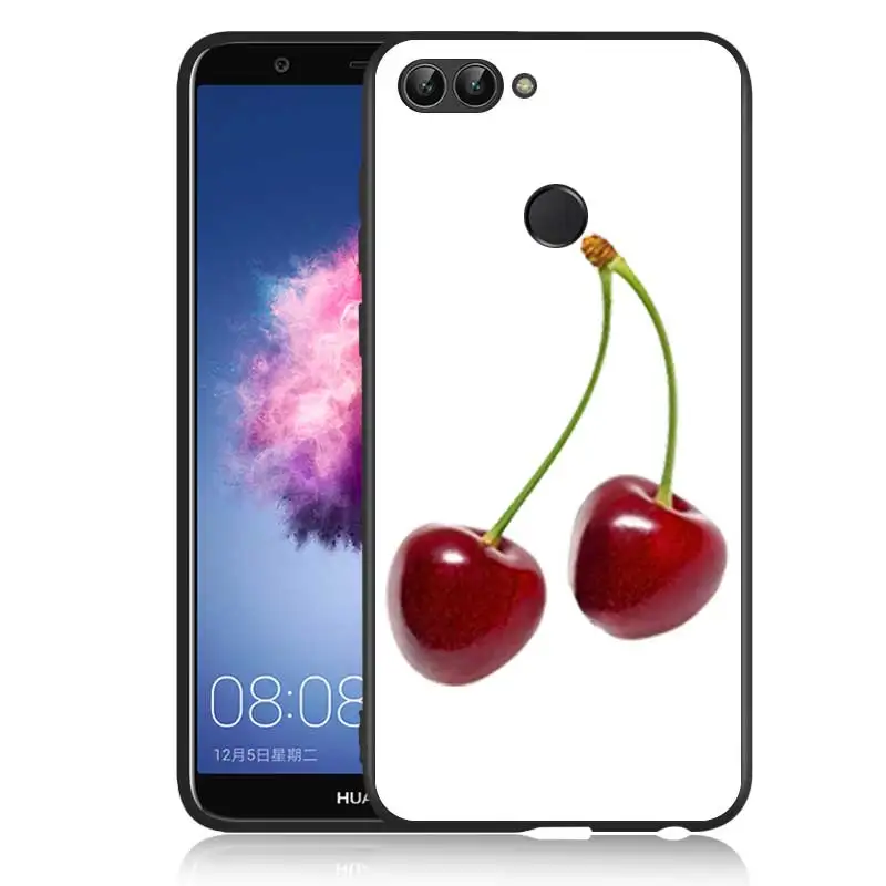 Pink Cherries for Huawei P Smart Z S Plus 2020 2019 Nova 5T 5i 5 4e 4 3i 3e 3 2i Phone Case Bright Black Cover | Мобильные телефоны