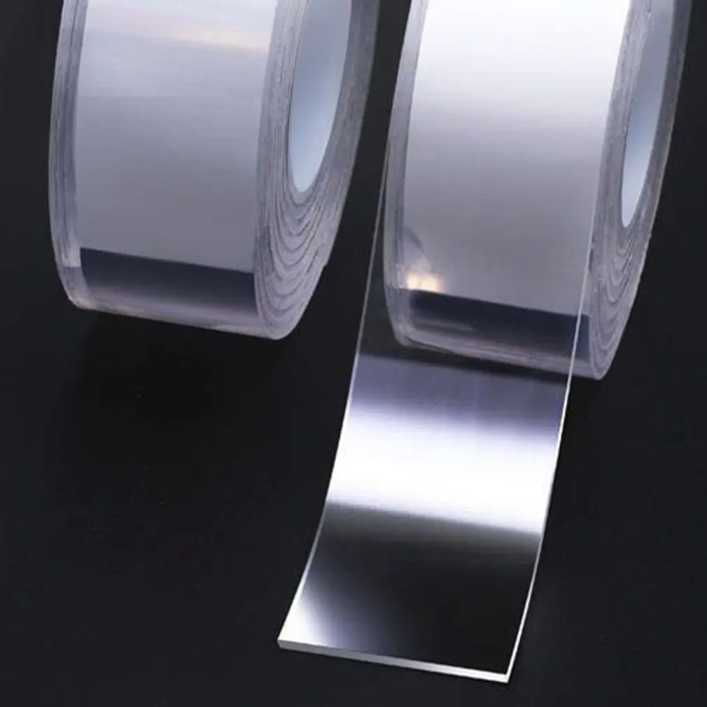 

Multi-function Double Sided Tapes Seamless Water Washed Adhesive Tape Removable Gel Grip Tape Transparent
