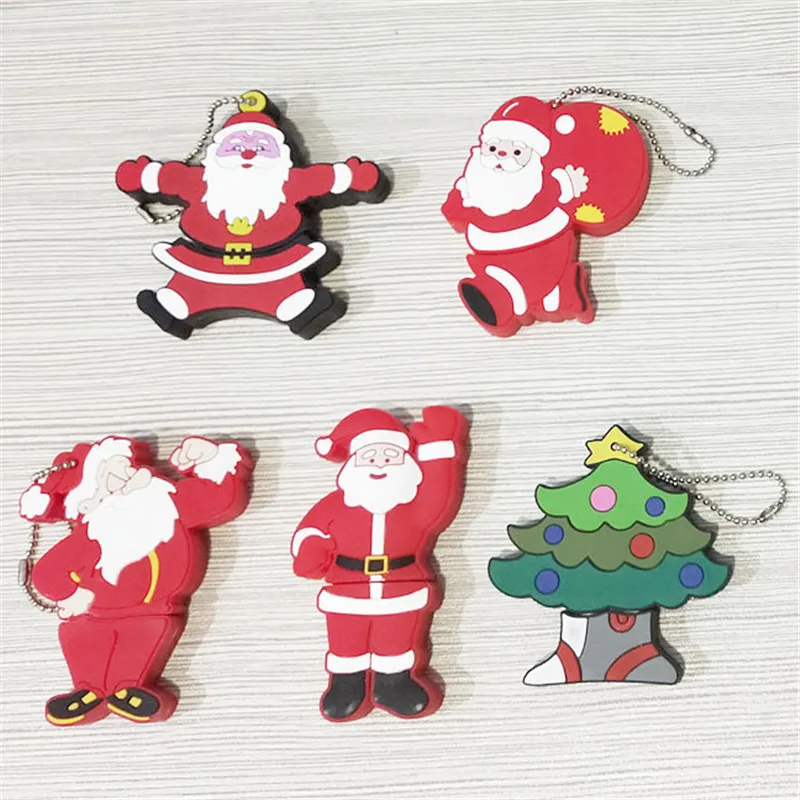 Рождественский мультфильм Санта USB флеш накопитель Флешка карта памяти U диск