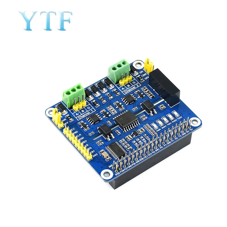 Raspberry Pi-канальный изолятор типа RS485 плата расширения модуля SC16IS752 / SP3485 |