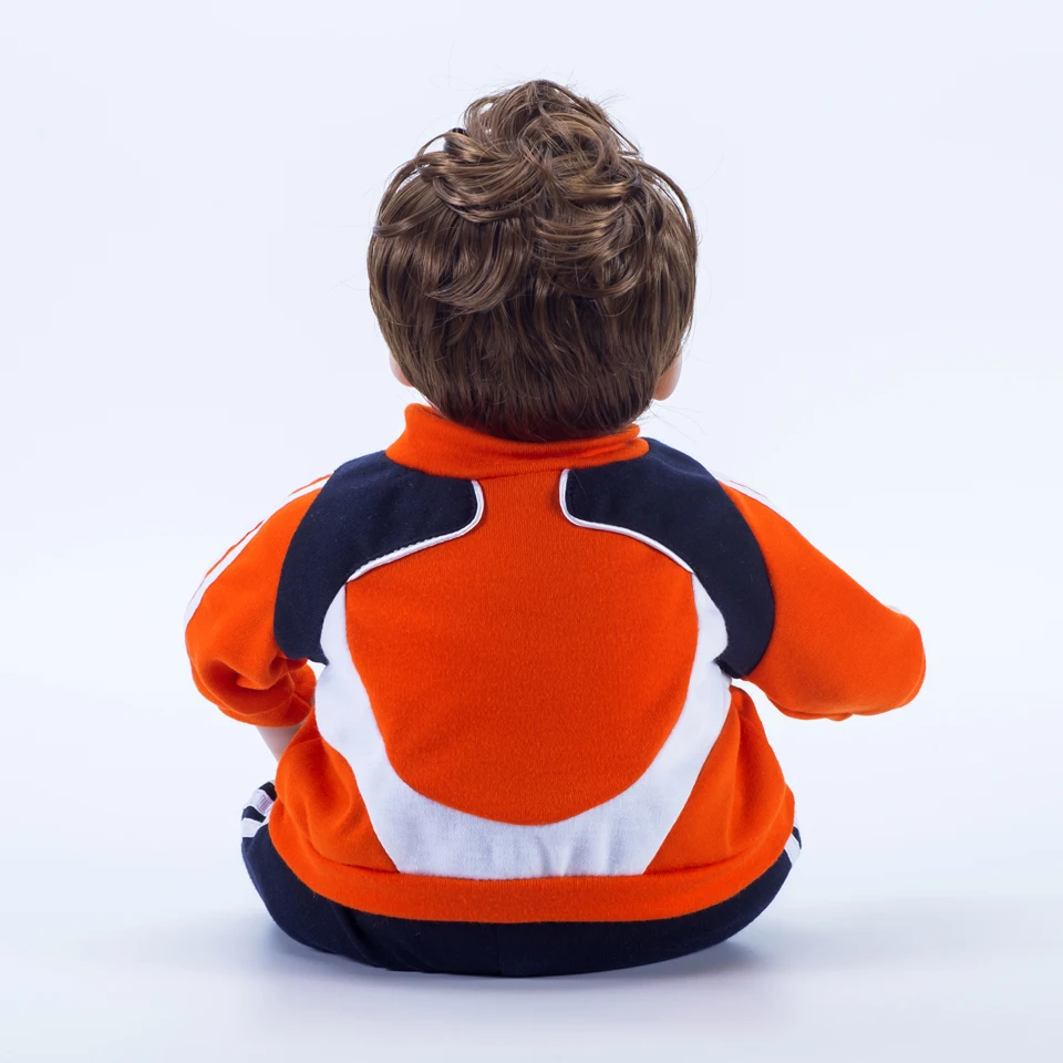 18 дюймовая Кукла reborn baby silicon bebe sports футбол футбольные игрушки для детей Франция