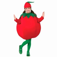 new cute child children tomato vegetables cosplay costumes for boys girls halloween carnival party stage performance costume