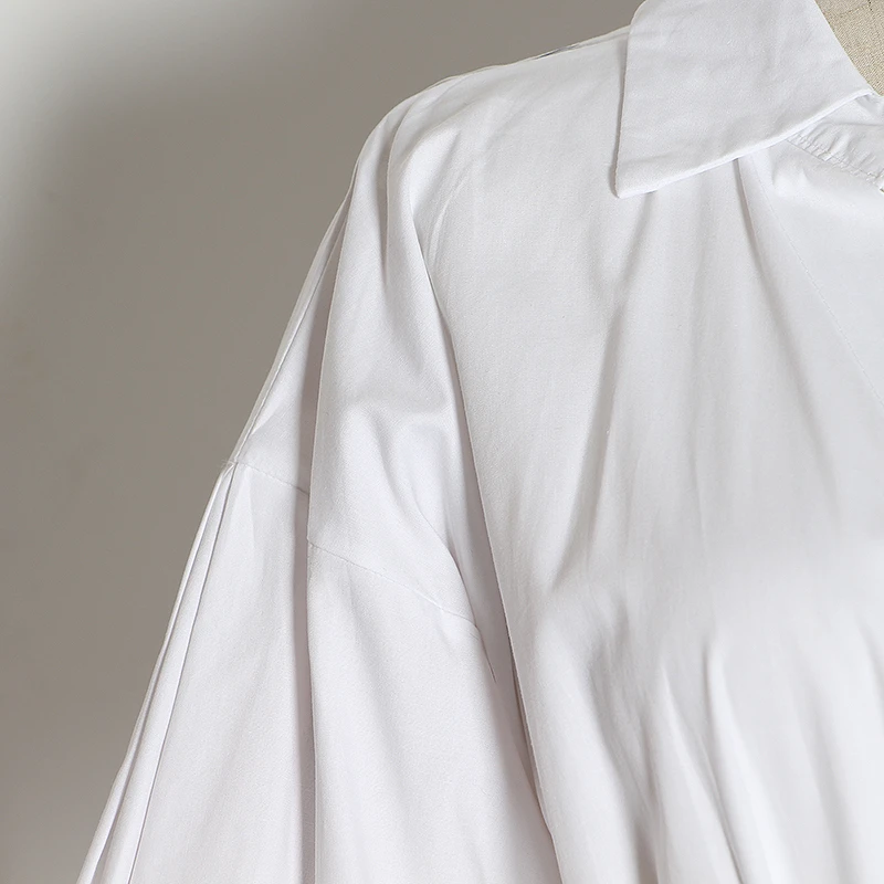 Женское плиссированное платье TWOTWINSTYLE повседневное кружевное с отложным