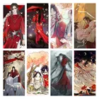 5D сделай сам, небесные официальные благословения, алмазная живопись, полная Алмазная вышивка крестиком, небесные официальные благословения, вышивка, украшение для дома