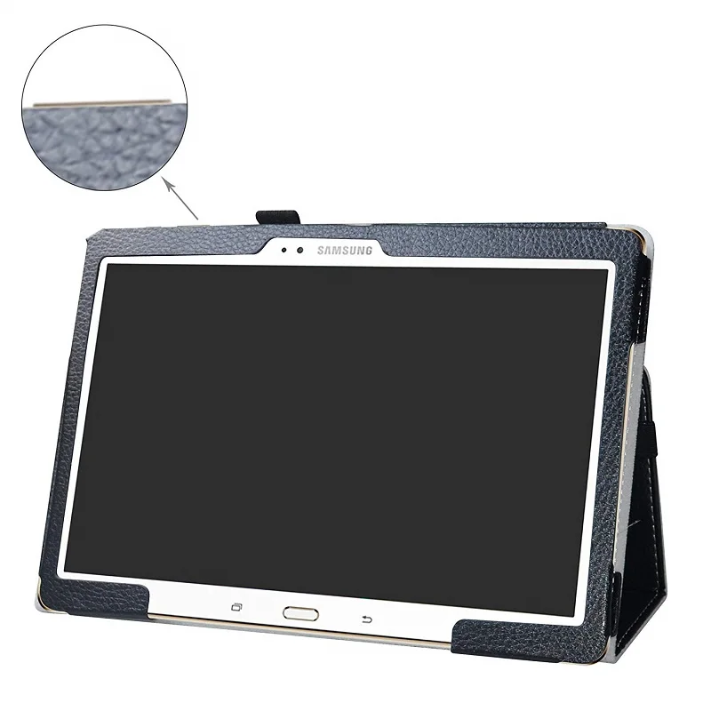 Для Samsung Galaxy Tab S 10 5 чехол Авто спящий/Пробуждение Флип личи PU кожаный T800 T801 T805