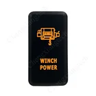 12 В оранжевая светодиодная Лебедка для Toyota Landcruiser Hilux FJ Cruiser Tacoma Fortuner 4runner OEM Замена нажимного переключателя