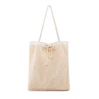 Популярная новинка, Женская Холщовая Сумка YOUSE с вырезами, удобная портативная сумка на плечо, женская летняя сумка 2020