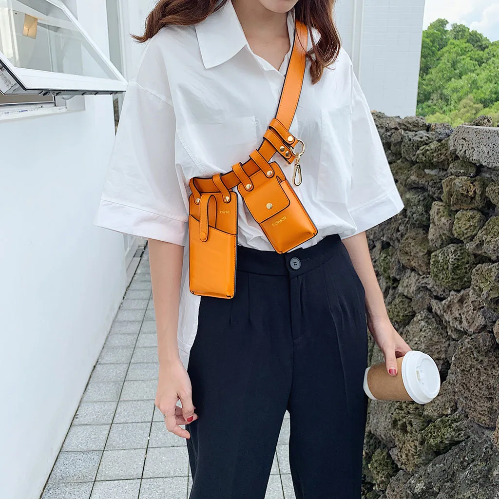 2019 Женская модная сумка унисекс тактическая карманная сумка-мессенджер на плечо