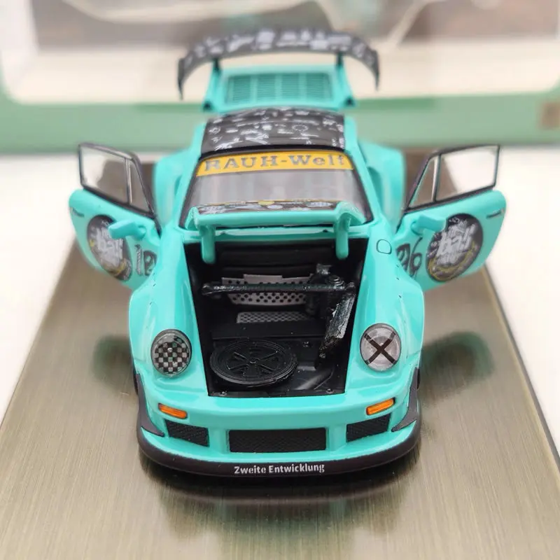 PGM 1:64 для P ~ sche 930 RWB Rauh Welt Begriff обычная версия литья под давлением модель