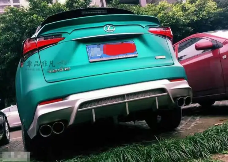 Высокое качество ABS краска автомобиля задний багажник спойлер крыло подходит для