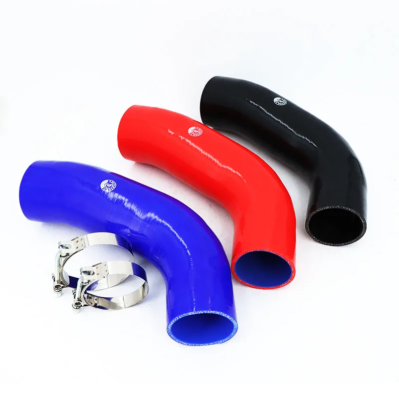 Silicone Intake Hose Pipe Turbo Inlet Elbow Muffler Delete For VW Golf MK7 R Audi 2015+ V8 MK3 A3 S3 TT ea888 3gen engine | Автомобили и