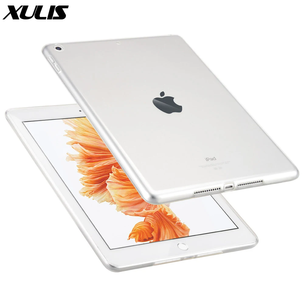 Для ipad 9 7 2017 2018 Мягкий силиконовый чехол из ТПУ для 6th поколения Чехол A1893