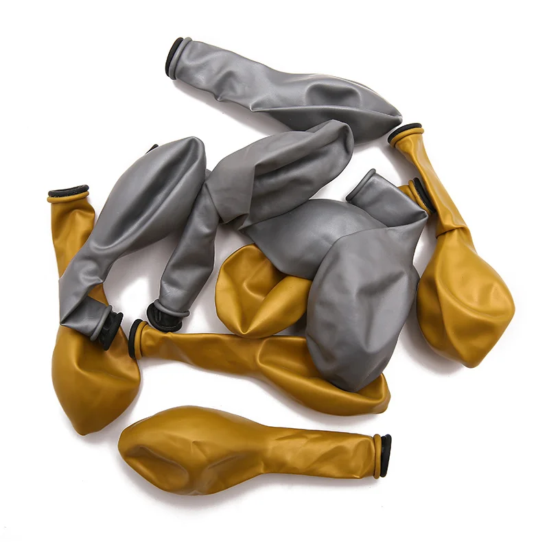 

10inch New Chrome Metallic Latex Balloons Metallic Globos Inflatable Helium Balloon Birthday weding Party Decor Ballon