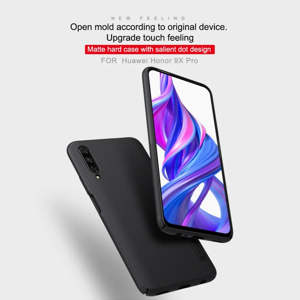 Для huawei Honor 9X Pro 8X чехол Nillkin суперматовый защитный жесткий чехол-накладка для huawei Honor 9X 8X Max Nilkin чехол для телефона
