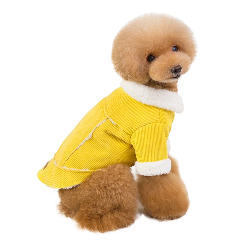 Зимняя куртка для домашних животных Одежда собак и щенков Мопсов французских