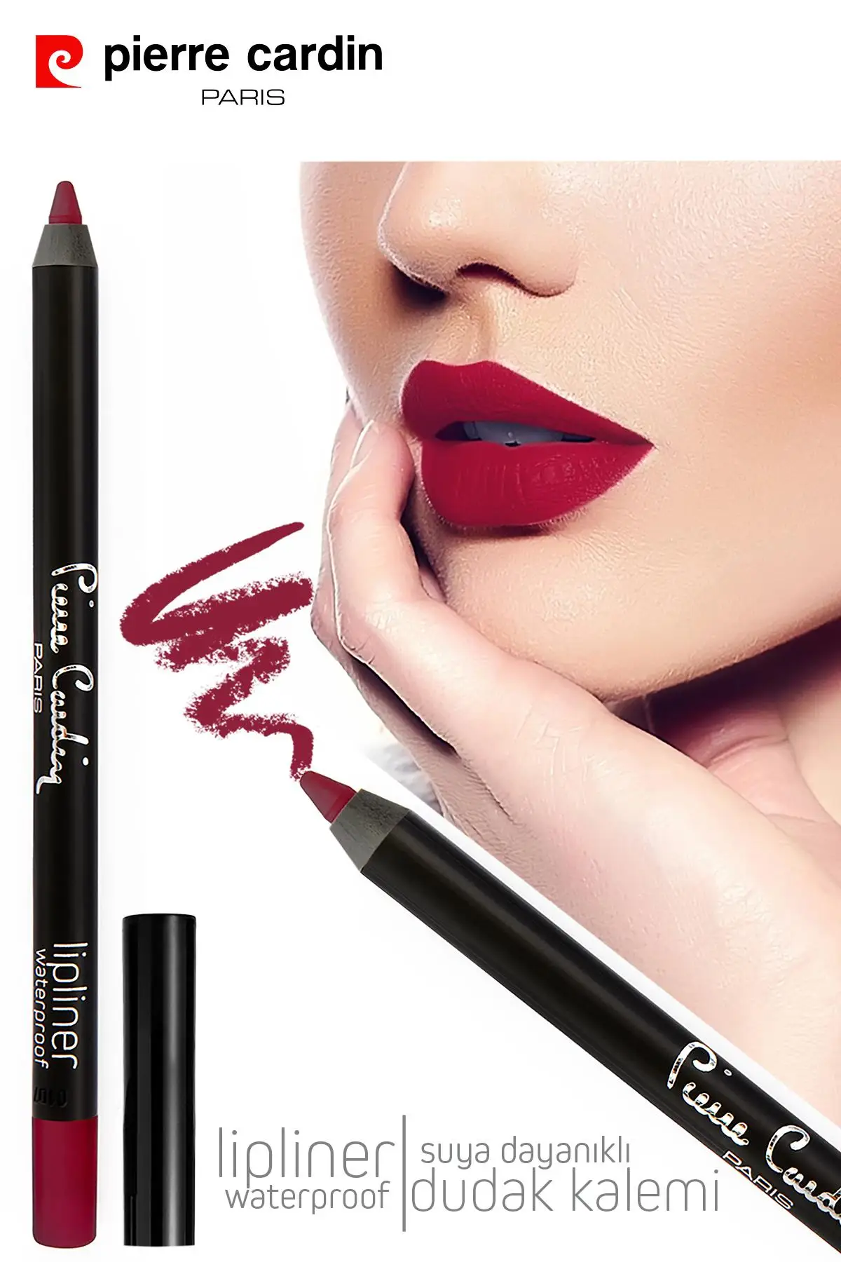 Водостойкая помада-карандаш для макияжа пикантная красная стойкая