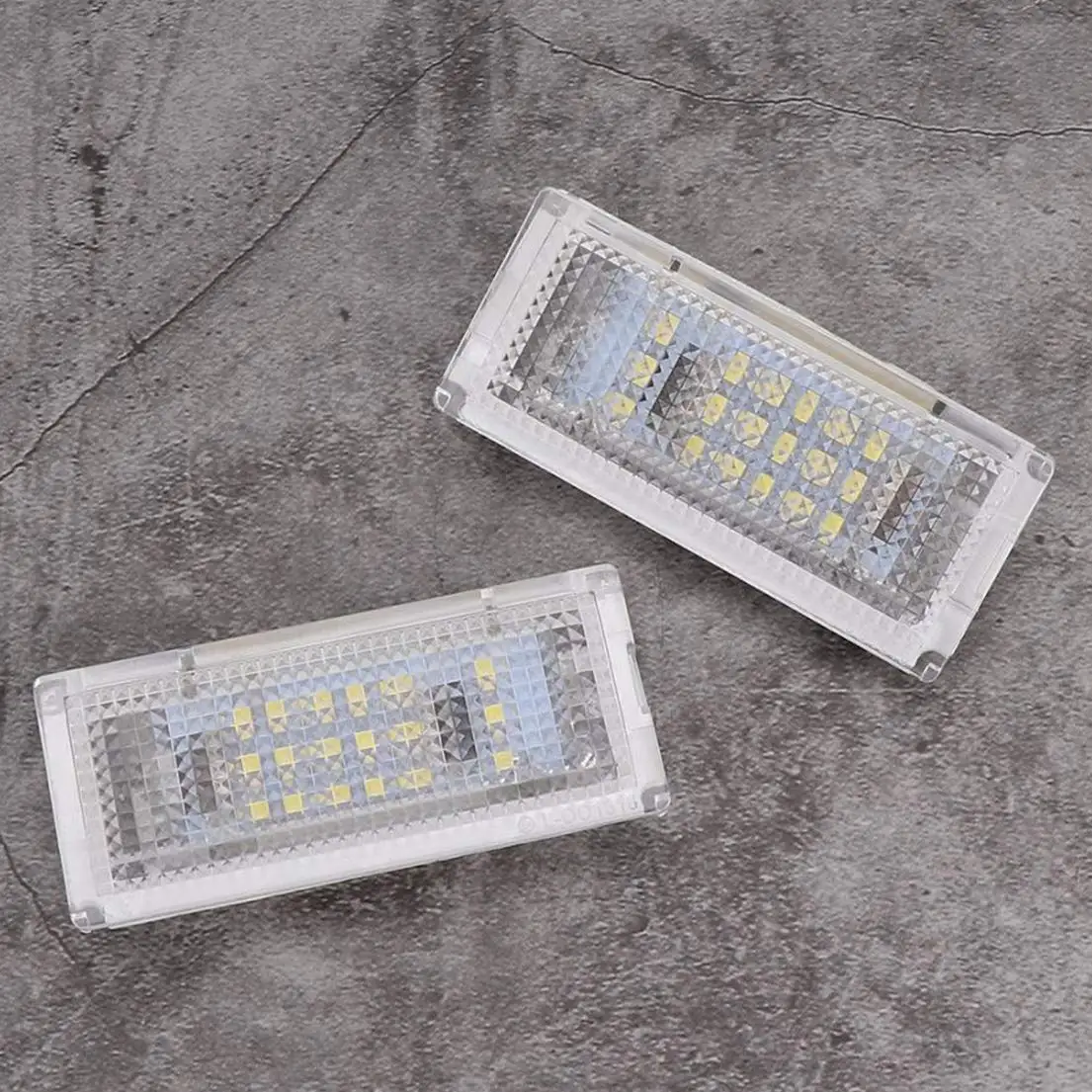 2Pcs Car LED 6500K Rear Number License Plate Light Error Free Canbus Lamp For BMW E46 4D 1998-2003 330i 325i | Автомобили и