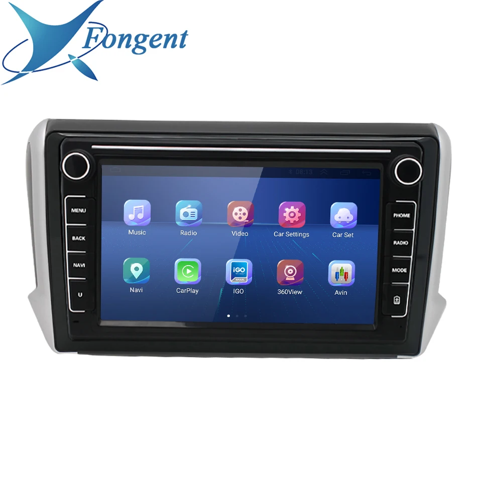 

For Peugeot 2008 208 Series 2012 2016 2017 2018 Android Car Stereo Multimedia Stereo Car GPS Player Navigation GPS Radio No DVD