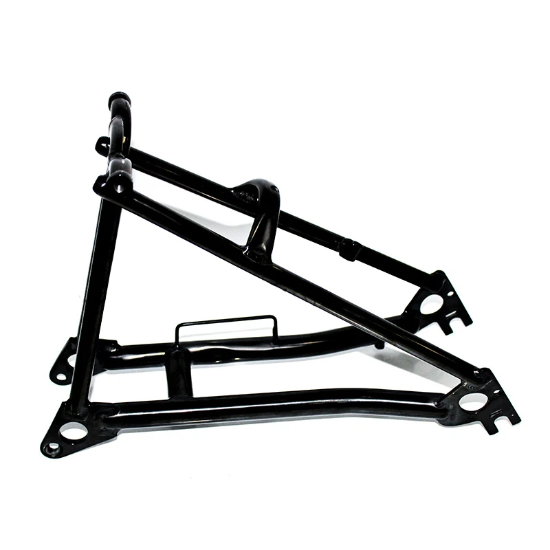 TWTOPSE 440-460 г титановая велосипедная Рама с вилкой для Brompton складной велосипед задний треугольник вилка рама велосипеда часть легкая