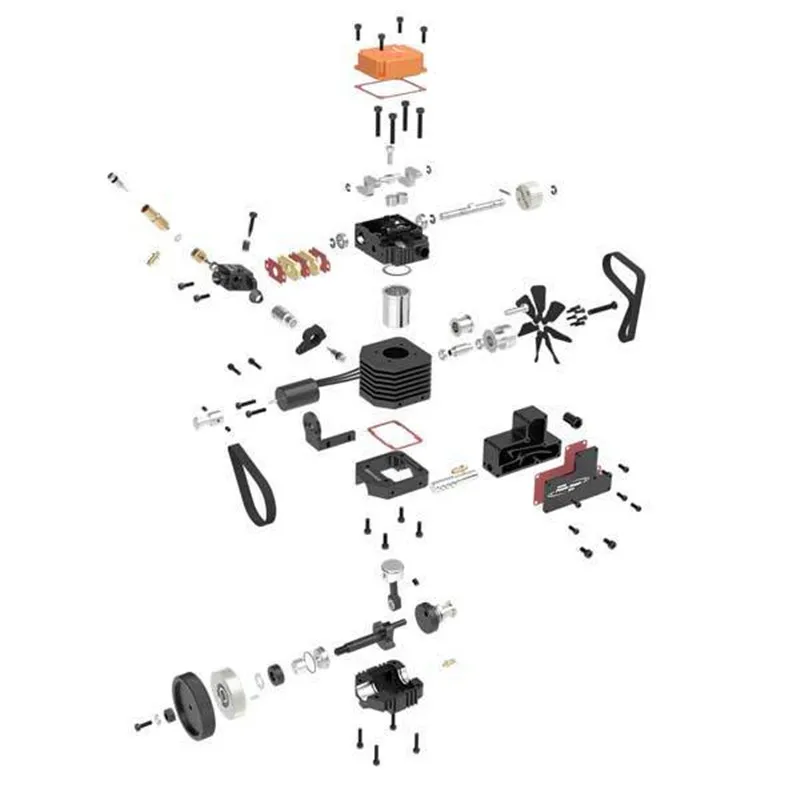 

Toyan Engine FS S100AC Four Stroke Methanol DIY 4 Stroke RC Engine For Remote Control RC Car Boat Plane RC Vehicles