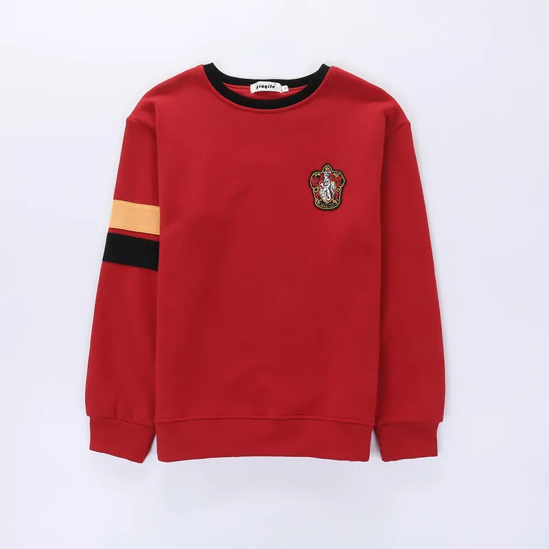 only hoodie Костюмы Гермионы Грейнджер, мужская толстовка с капюшоном, толстовка Гриффиндор, униформа Слизерин, Hufflepuff, Ravenclaw, толстовки, пуловер для мальчиков - Цвет: only hoodie
