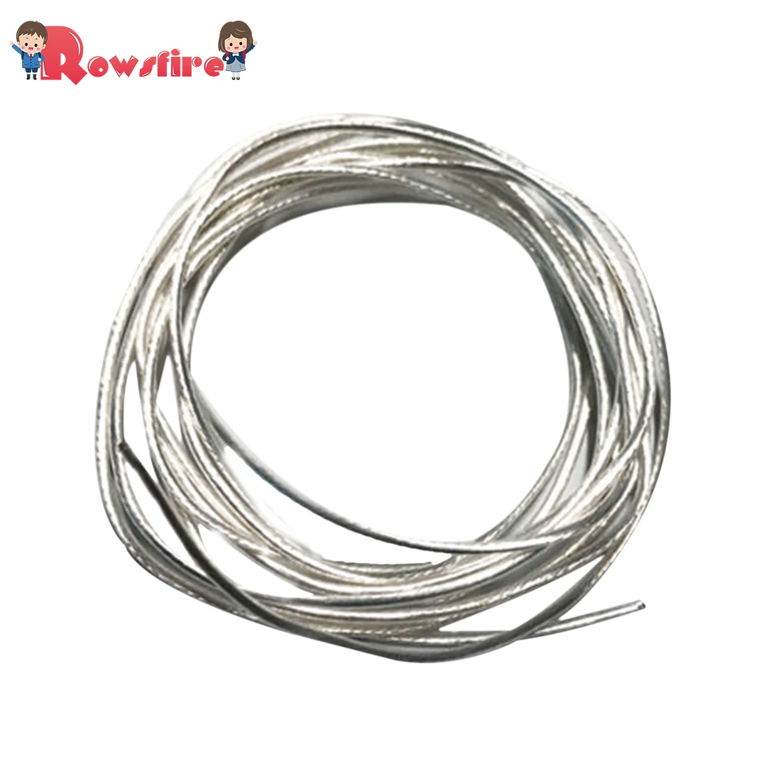 Rowsfire 100 шт 1 м Длина 0,75 диаметр проволоки посеребренный провод DIY игрушечный пистолет запчасти Прямая поставка Горячая Распродажа
