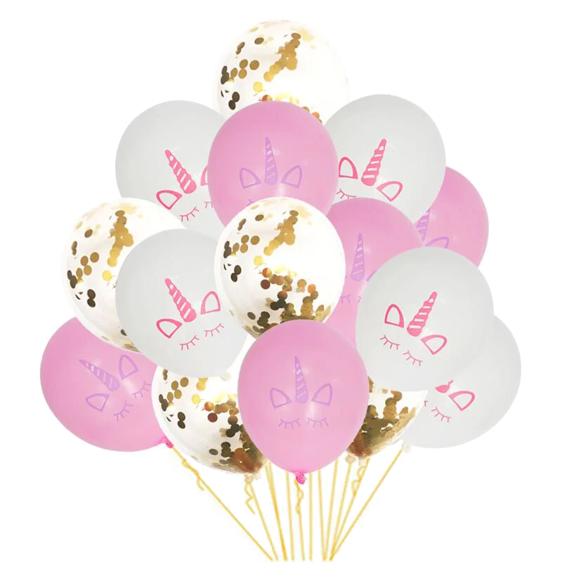 Cyuan праздничные шарики с единорогом дети днем рождения латексные воздушные шары