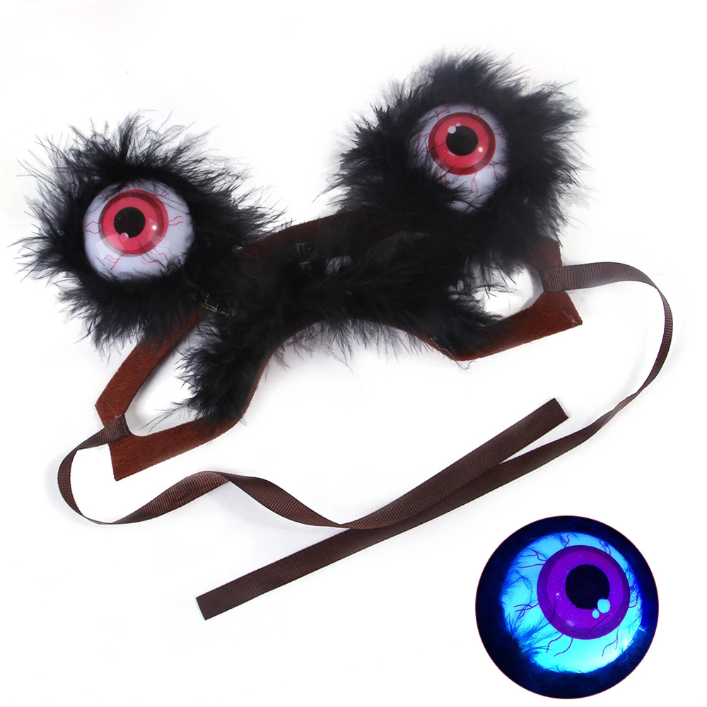 Забавный костюм кошки со светодиодсветодиодный подсветкой головной убор с
