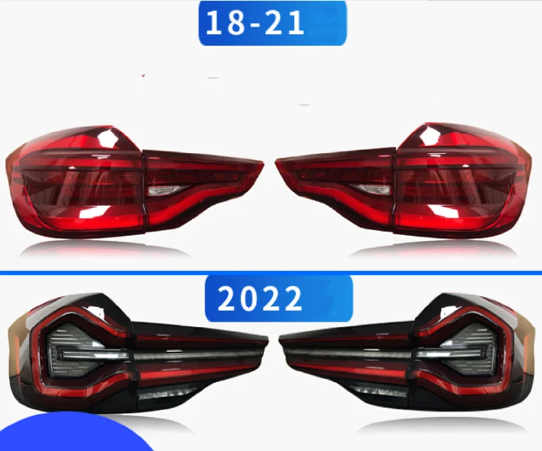 Автомобильный светодиодный задний фонарь для BMW X3 G08 18-22 поворотный сигнал тормоз